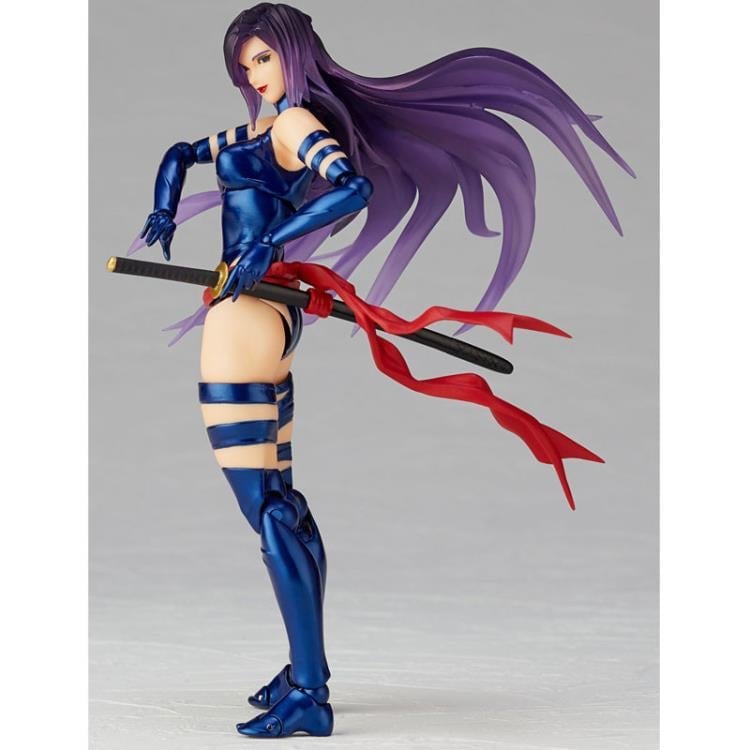 Marvel Amazing Yamaguchi Revoltech No.010 Psylocke Action Figure Gallery Image 6