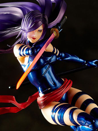 Marvel Amazing Yamaguchi Revoltech No.010 Psylocke Action Figure Gallery Image 2