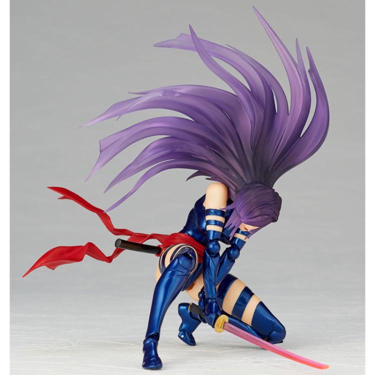 Marvel Amazing Yamaguchi Revoltech No.010 Psylocke Action Figure Gallery Image 5