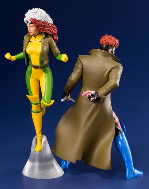 X-Men '92 ArtFX+ Gambit & Rogue Statue Two-Pack Gallery Image 4