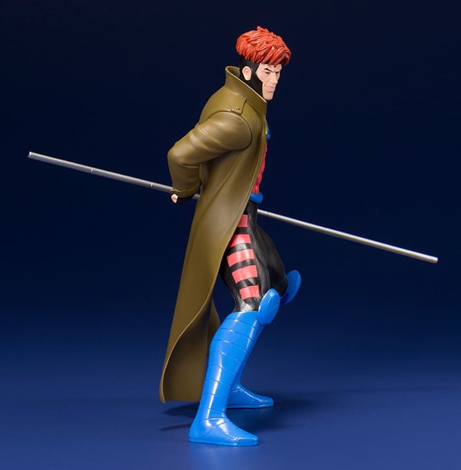 X-Men '92 ArtFX+ Gambit & Rogue Statue Two-Pack Gallery Image 7