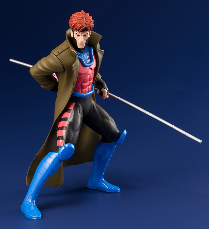 X-Men '92 ArtFX+ Gambit & Rogue Statue Two-Pack Gallery Image 6
