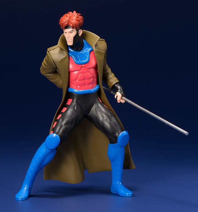 X-Men '92 ArtFX+ Gambit & Rogue Statue Two-Pack Gallery Image 10