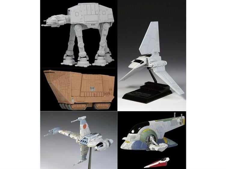 Star Wars Vehicle Collection 07 - Box of 10 Vehicles Gallery Image 1