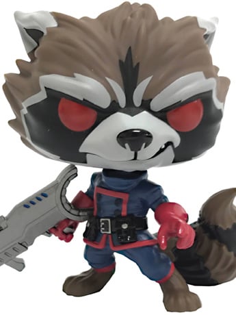 Pop! Marvel: Guardians of the Galaxy - Rocket Raccoon (Classic) PX Previews Exclusive Gallery Image 2