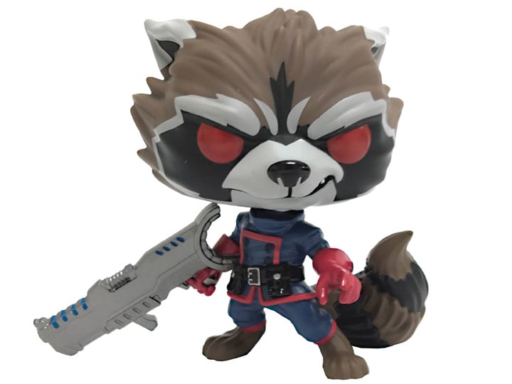 Pop! Marvel: Guardians of the Galaxy - Rocket Raccoon (Classic) PX Previews Exclusive Gallery Image 1