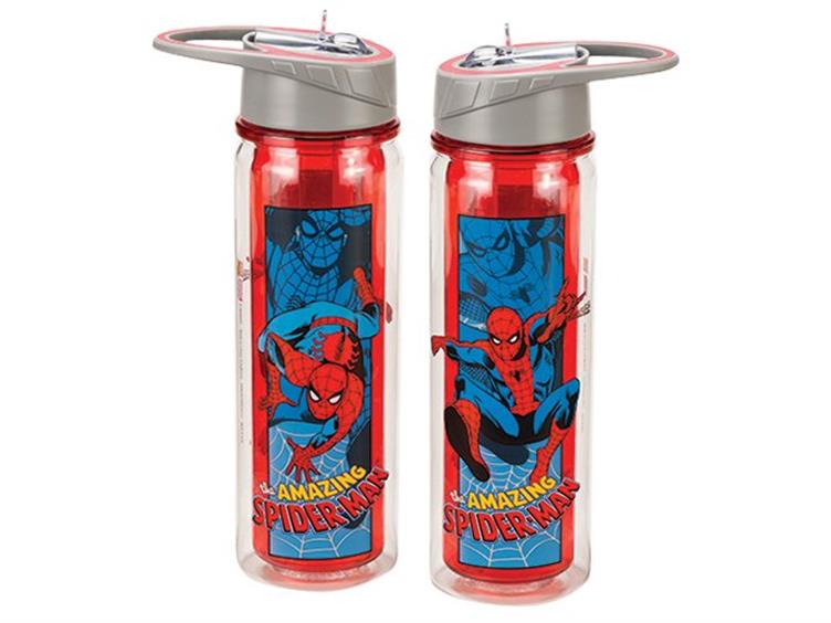Marvel Comics 18oz. Tritan Water Bottle - Spider-Man Gallery Image 1