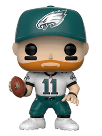 Pop! Football: Eagles - Carson Wentz (Away) Gallery Image 2