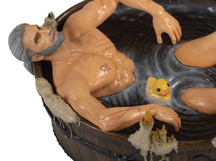 The Witcher 3: Wild Hunt Geralt in Bath Statuette Gallery Image 10