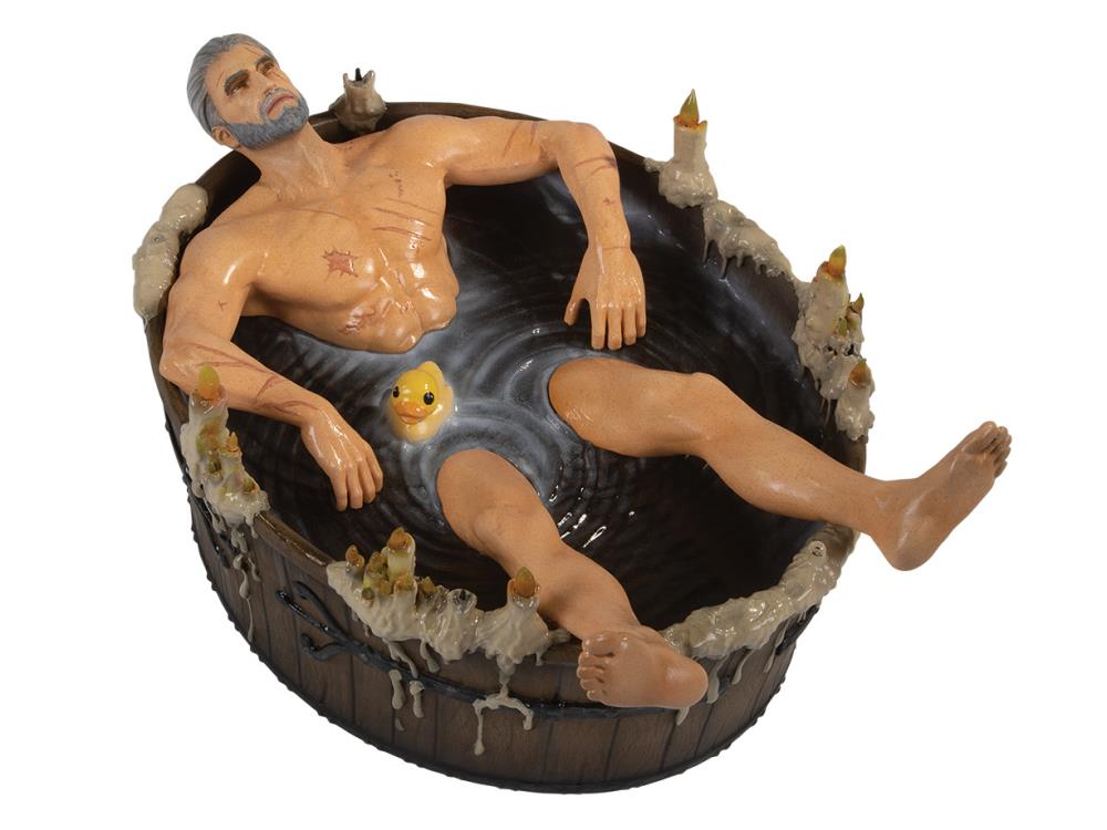 The Witcher 3: Wild Hunt Geralt in Bath Statuette Gallery Image 8