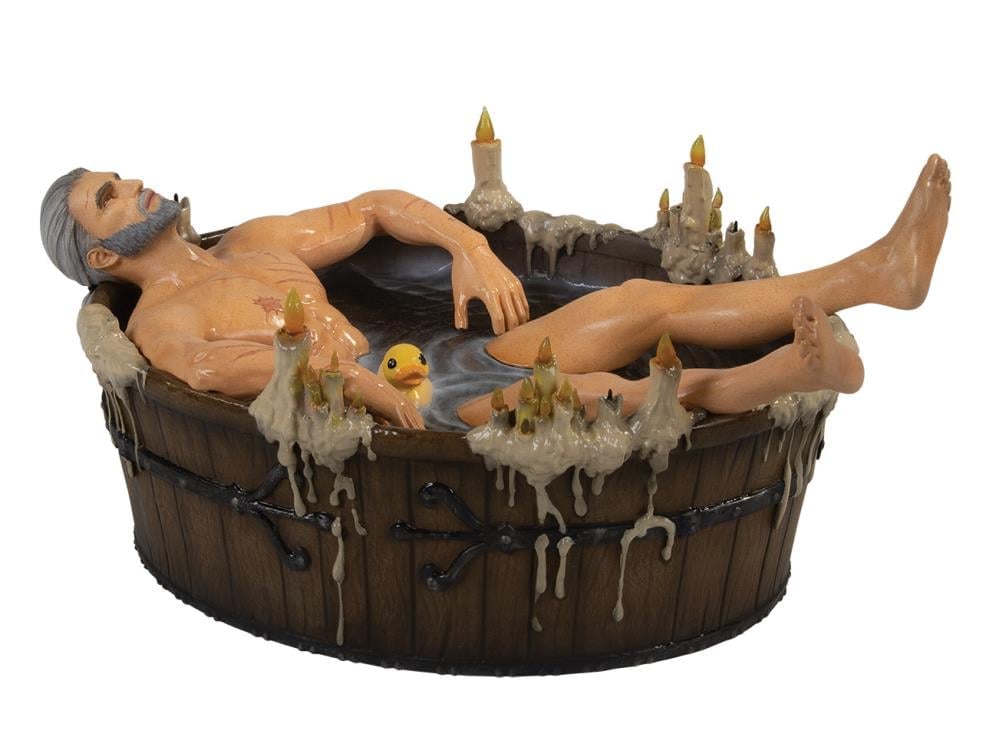 The Witcher 3: Wild Hunt Geralt in Bath Statuette Gallery Image 6