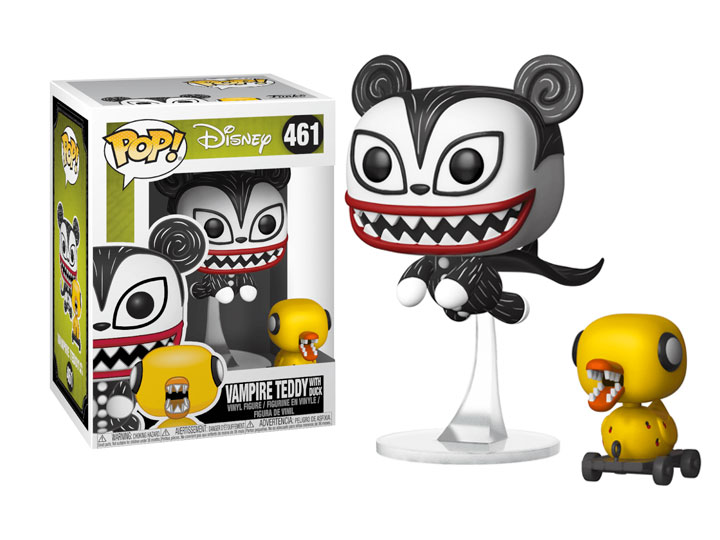Pop! Disney: The Nightmare Before Christmas - Vampire Teddy With Duck Gallery Image 1