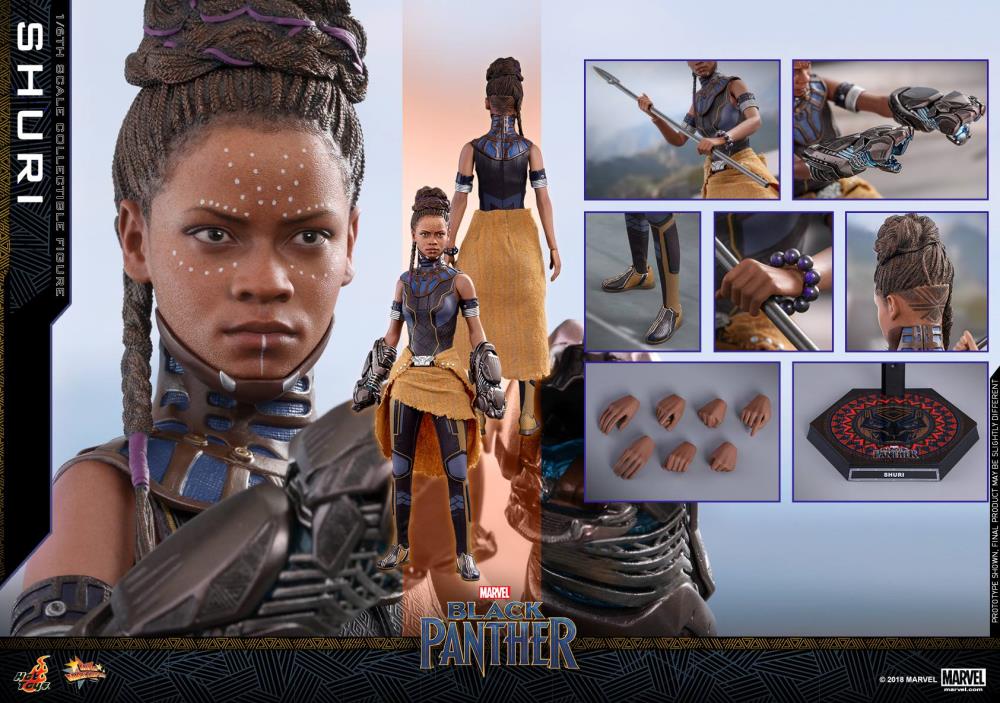 Black Panther MMS501 Shuri 1/6th Scale Collectible Figure Gallery Image 24