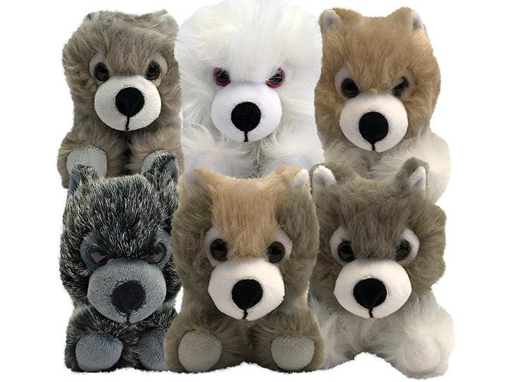 Game of Thrones Direwolf Cub Plush SDCC 2018 Exclusive Box Set Gallery Image 1