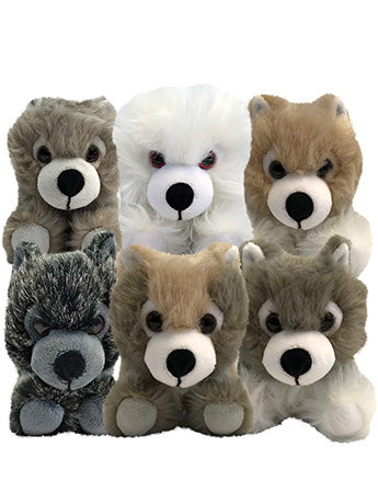 Game of Thrones Direwolf Cub Plush SDCC 2018 Exclusive Box Set Gallery Image 2