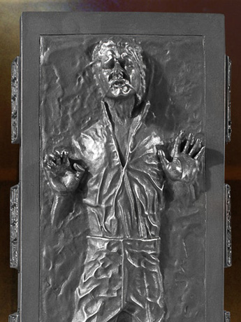 Star Wars Collector's Gallery Han Solo (Carbonite) Statue Gallery Image 2