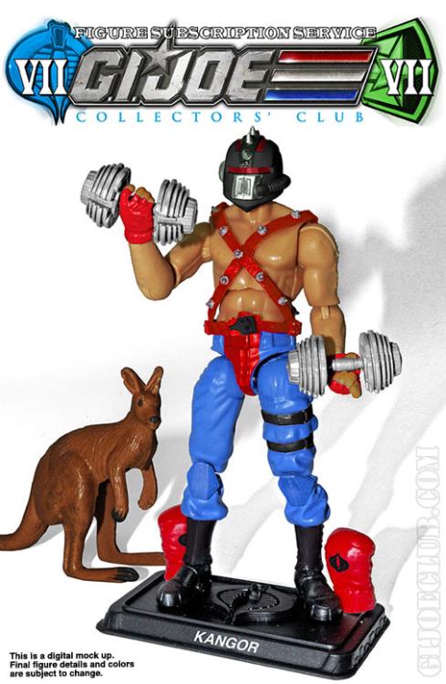 G.I. Joe Kangor Subscription Figure 7.0 Gallery Image 3