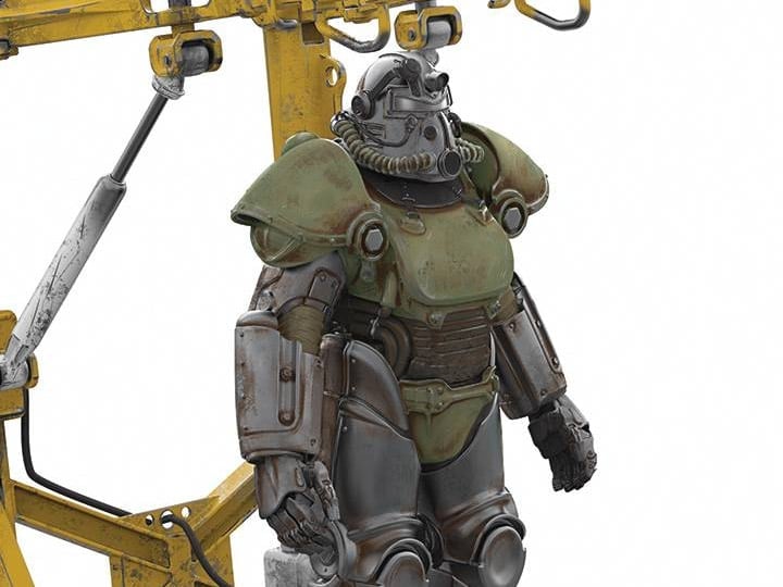 Fallout T-51 Power Armor & Cradle 4 Port USB Hub Gallery Image 1