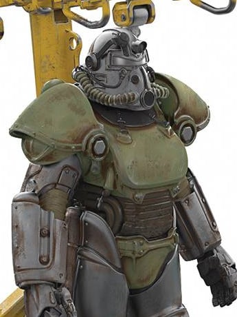 Fallout T-51 Power Armor & Cradle 4 Port USB Hub Gallery Image 2