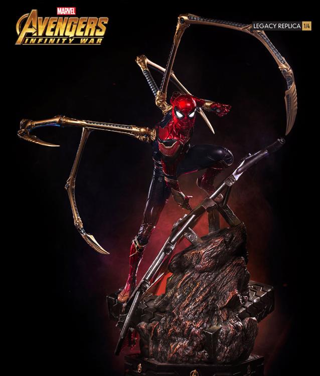 Avengers: Infinity War Legacy Replica Iron Spider Statue Gallery Image 3