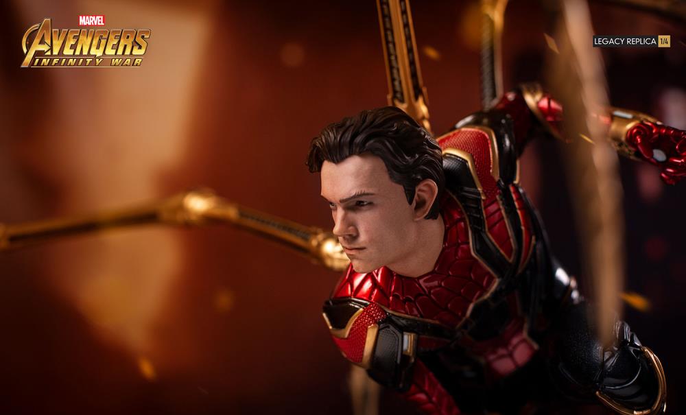 Avengers: Infinity War Legacy Replica Iron Spider Statue Gallery Image 16