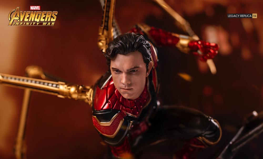 Avengers: Infinity War Legacy Replica Iron Spider Statue Gallery Image 17
