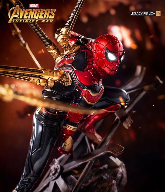 Avengers: Infinity War Legacy Replica Iron Spider Statue Gallery Image 6