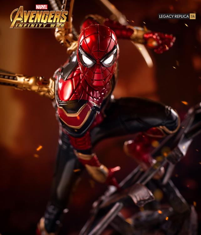 Avengers: Infinity War Legacy Replica Iron Spider Statue Gallery Image 8