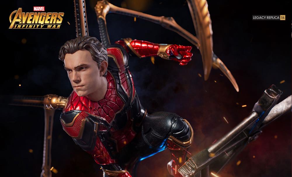 Avengers: Infinity War Legacy Replica Iron Spider Statue Gallery Image 11