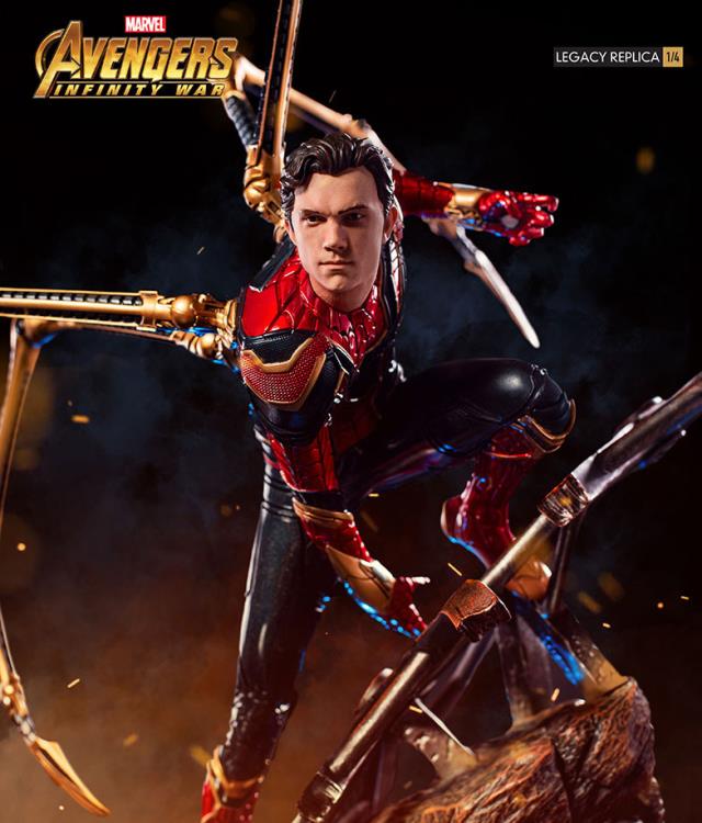 Avengers: Infinity War Legacy Replica Iron Spider Statue Gallery Image 9
