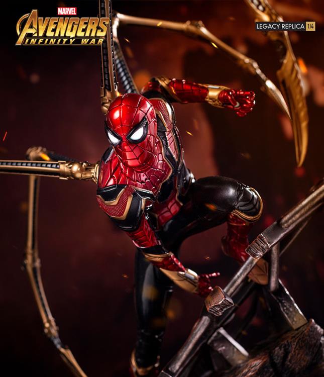 Avengers: Infinity War Legacy Replica Iron Spider Statue Gallery Image 7