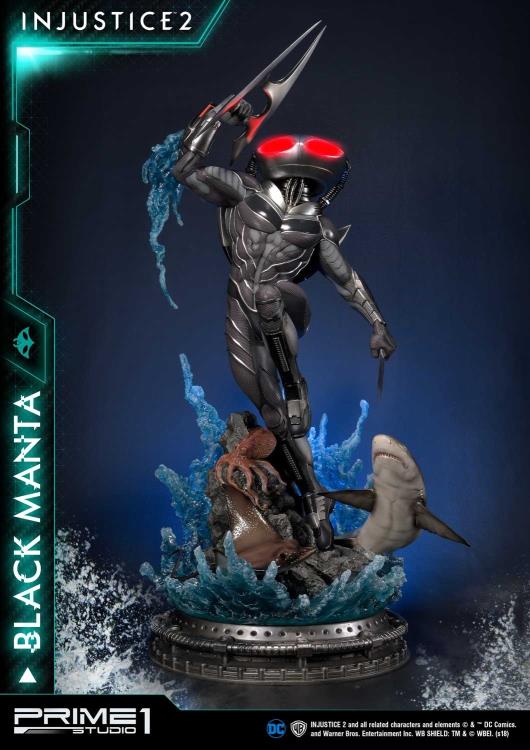Injustice 2 Premium Masterline Black Manta 1/4 Scale Statue Gallery Image 3
