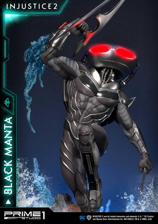 Injustice 2 Premium Masterline Black Manta 1/4 Scale Statue Gallery Image 14