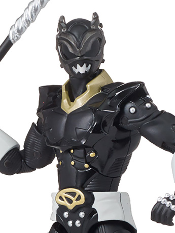 Power Rangers in Space Legacy 6" Psycho Black Ranger Gallery Image 2