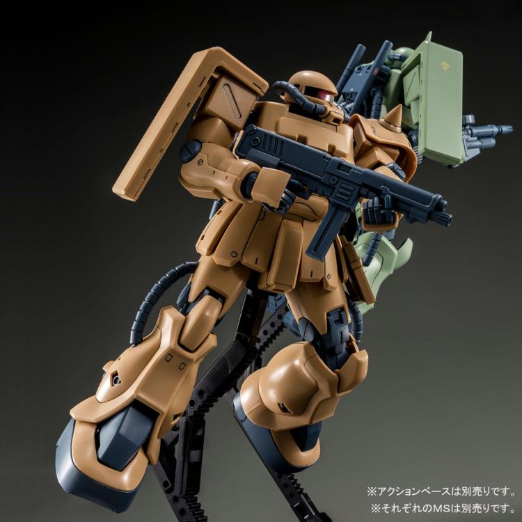 Mobile Suit Gundam 0083: Stardust Memory MG MS-06F2 Zaku II F2 (Kinbareid Forces) 1/100 Scale Exclusive Model Kit Gallery Image 4
