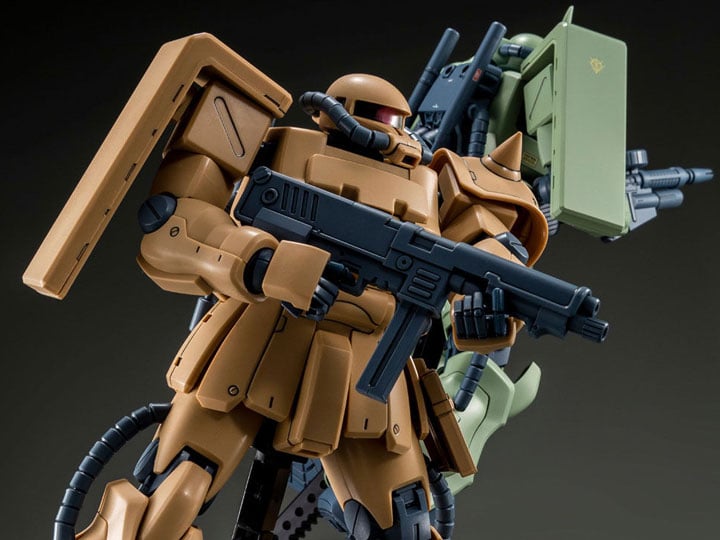 Mobile Suit Gundam 0083: Stardust Memory MG MS-06F2 Zaku II F2 (Kinbareid Forces) 1/100 Scale Exclusive Model Kit Gallery Image 1