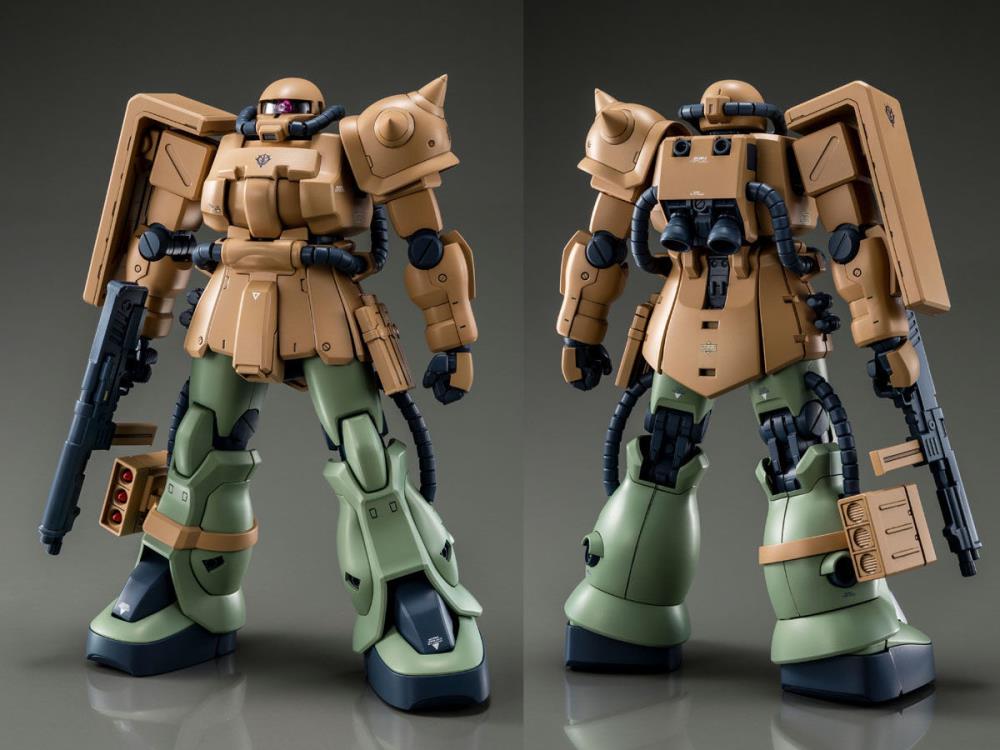 Mobile Suit Gundam 0083: Stardust Memory MG MS-06F2 Zaku II F2 (Kinbareid Forces) 1/100 Scale Exclusive Model Kit Gallery Image 8