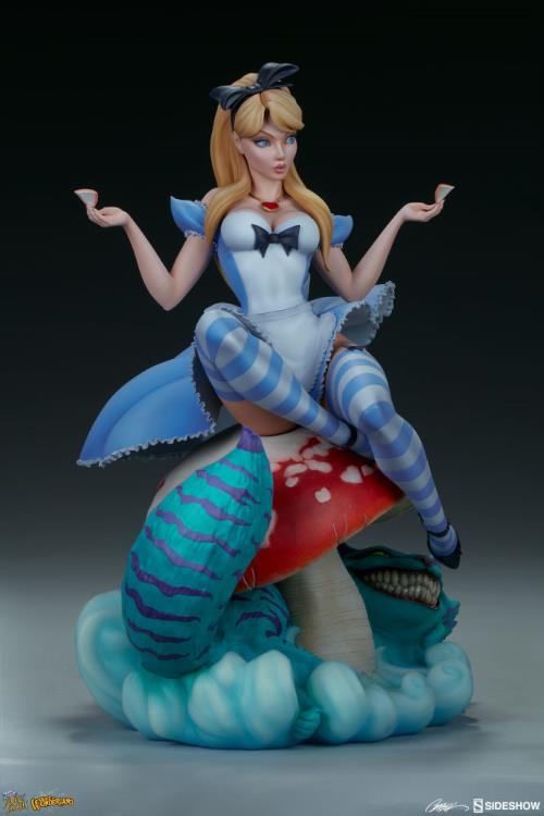 Fairytale Fantasies Collection Alice in Wonderland Statue Gallery Image 8