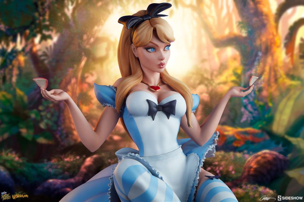 Fairytale Fantasies Collection Alice in Wonderland Statue Gallery Image 10