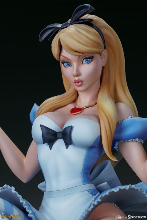 Fairytale Fantasies Collection Alice in Wonderland Statue Gallery Image 11