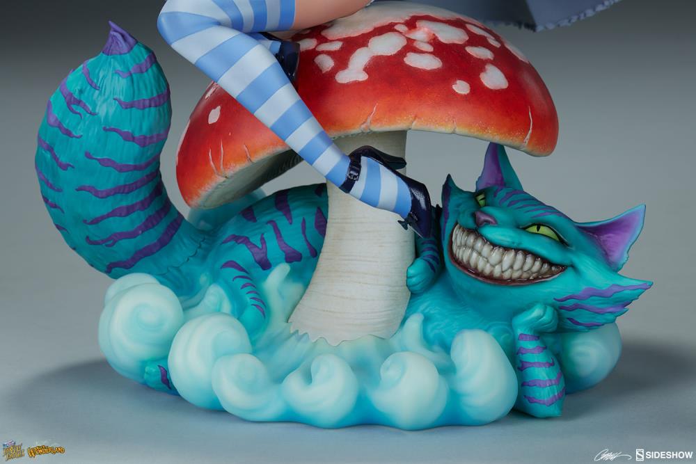 Fairytale Fantasies Collection Alice in Wonderland Statue Gallery Image 12