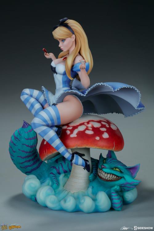 Fairytale Fantasies Collection Alice in Wonderland Statue Gallery Image 7