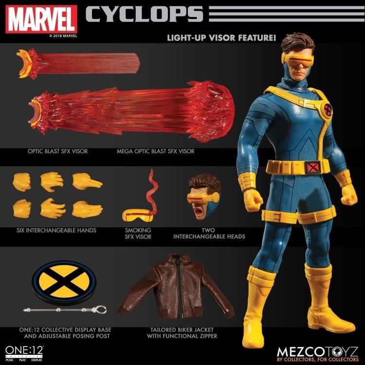 Mezco Cyclops | Cyclops Action Figure | BigBadToyStore