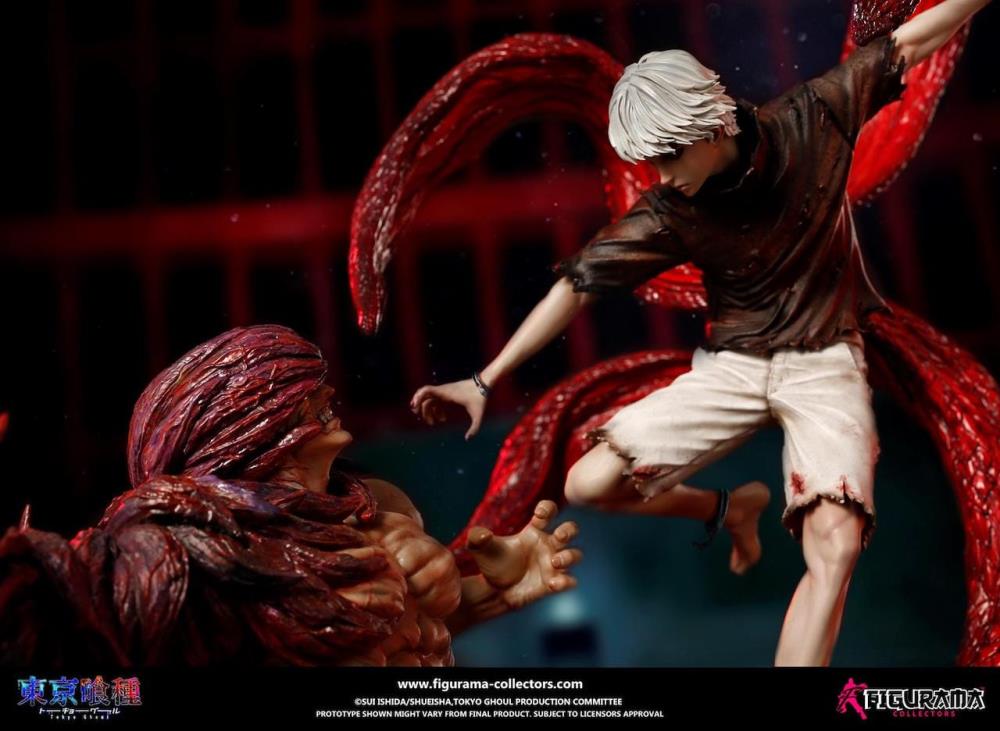 Tokyo Ghoul Elite Fandom Kaneki Vs. Yamori 1/6 Scale Limited Edition Statue Gallery Image 7
