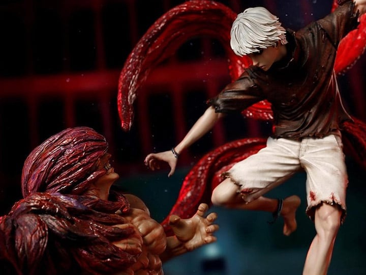 Tokyo Ghoul Elite Fandom Kaneki Vs. Yamori 1/6 Scale Limited Edition Statue Gallery Image 1