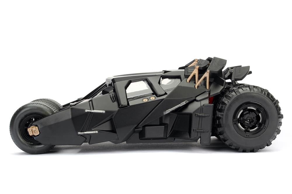 The Dark Knight Metals Die Cast Batman & 1/24 Scale Batmobile Tumbler Gallery Image 4