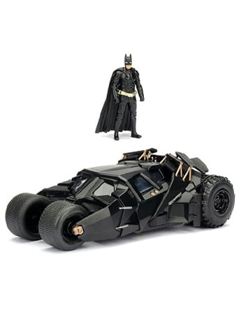 The Dark Knight Metals Die Cast Batman & 1/24 Scale Batmobile Tumbler Gallery Image 2