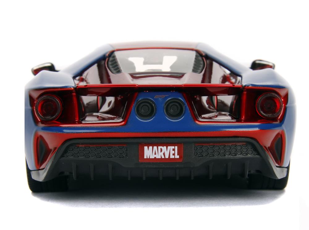 Marvel Metals Die Cast Spider-Man & 2017 Ford GT Gallery Image 5
