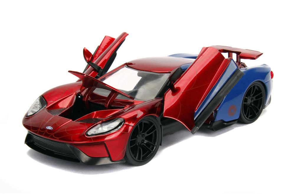 Marvel Metals Die Cast Spider-Man & 2017 Ford GT Gallery Image 4