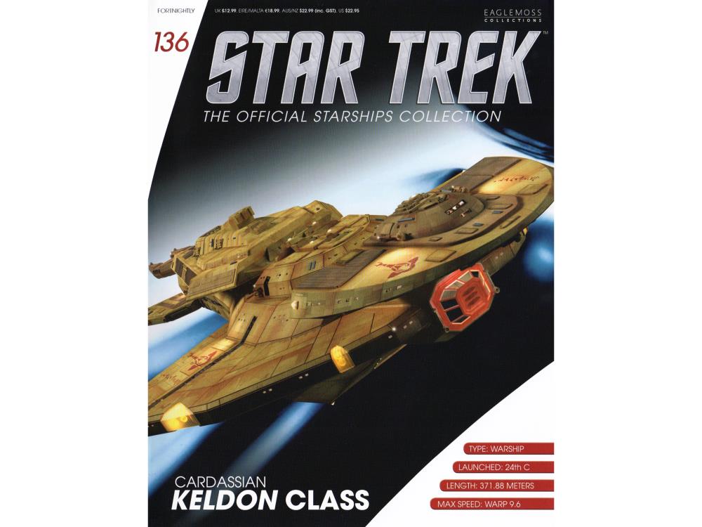 Star Trek Starships Collection #136 Cardassian Keldon Class Gallery Image 3